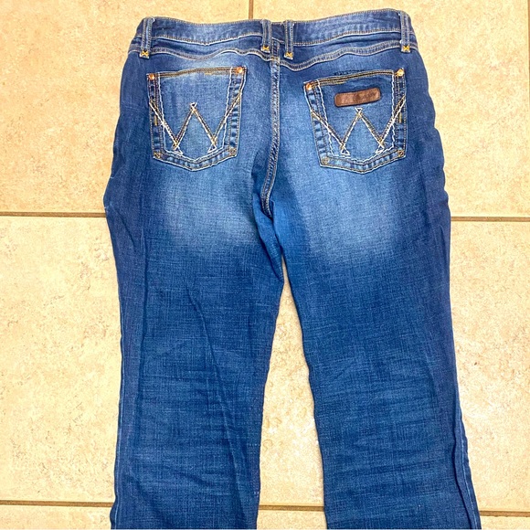 Wrangler Bootcut Jeans Size 11/12 x 32 - Picture 2 of 3